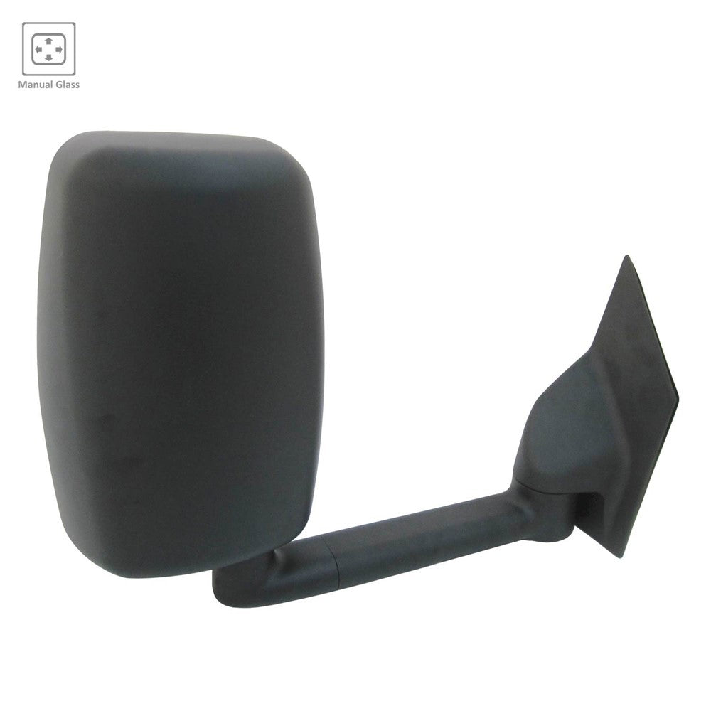 Right Passenger Side Manual Door Mirror 2003-2011 Chevrolet Express 1500, Express 2500, Express 3500, Express 4500 & Gmc Savana 1500, Savana 2500