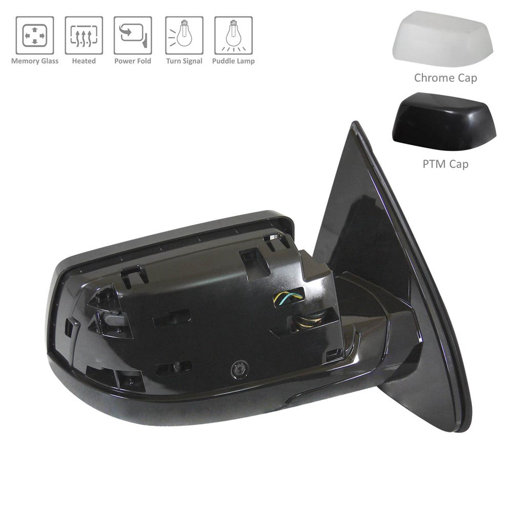 Right Passenger Side Power Door Mirror 2015-2020 Chevrolet Suburban, Tahoe & Gmc Yukon, Yukon Xl