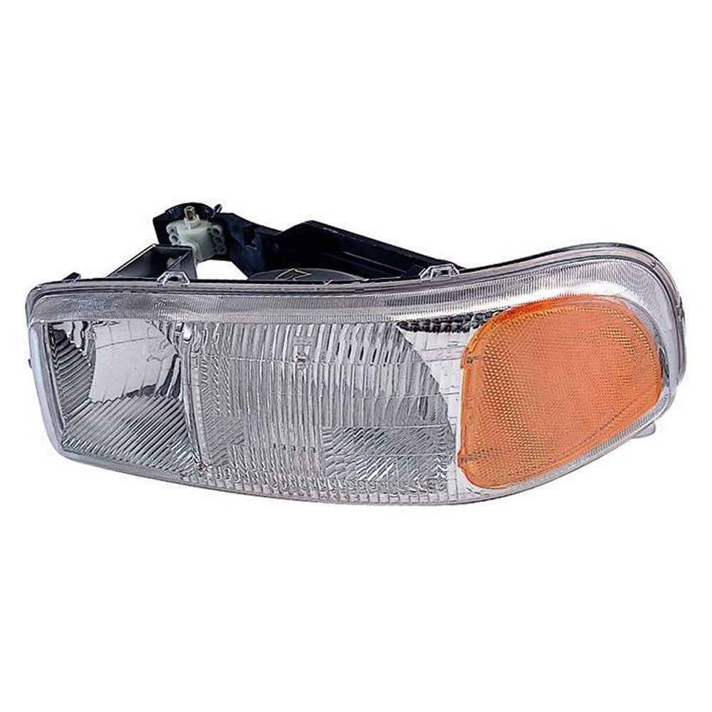 Front Left Driver Side Headlight Assembly 1999-2007 Gmc Sierra 1500, Sierra 2500, Sierra 1500 Hd, Sierra 2500 Hd, Sierra 3500, Yukon