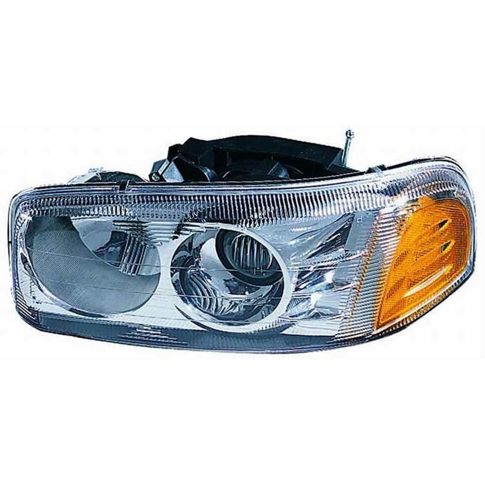 Front Left Driver Side Headlight Assembly 2001-2007 Gmc Sierra 1500, Sierra 1500 Hd, Sierra 2500, Sierra 2500 Hd, Sierra 3500, Yukon