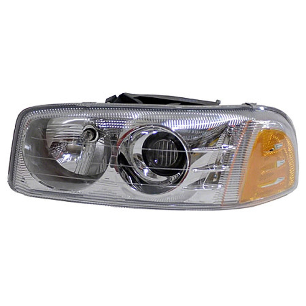 Front Left Driver Side Headlight Assembly 2001-2007 Gmc Sierra 1500, Sierra 1500 Hd, Sierra 2500, Sierra 2500 Hd, Sierra 3500, Yukon