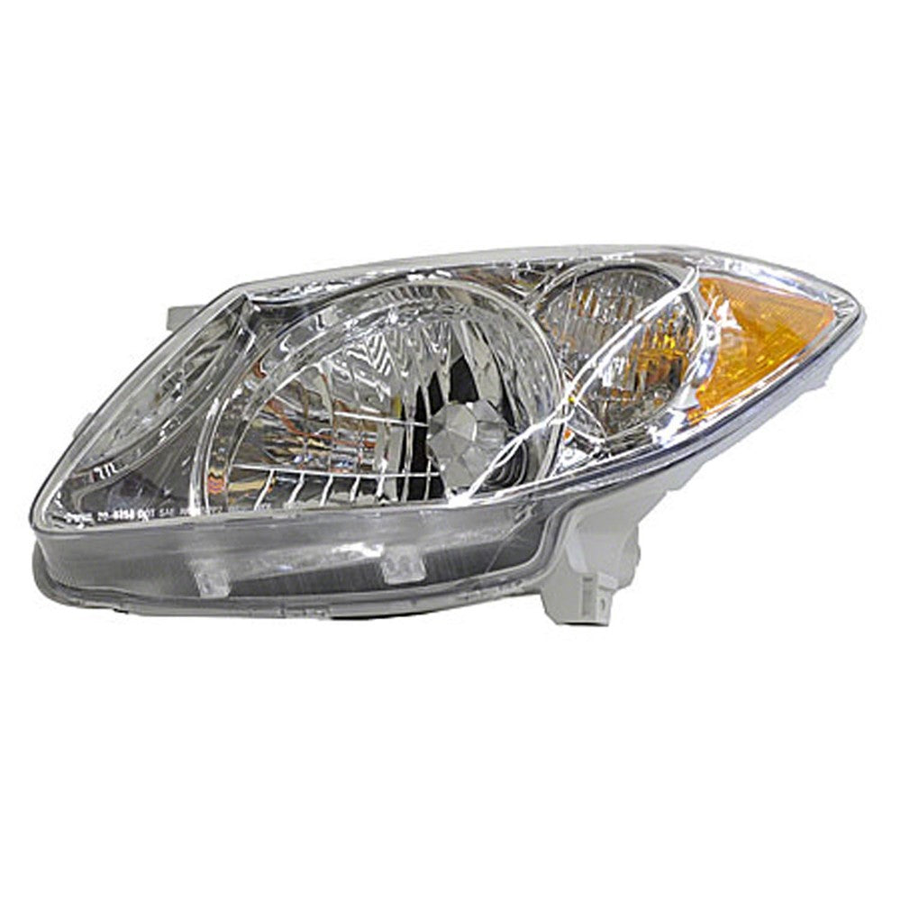 Front Left Driver Side Headlight Assembly 2005-2008 Pontiac Vibe