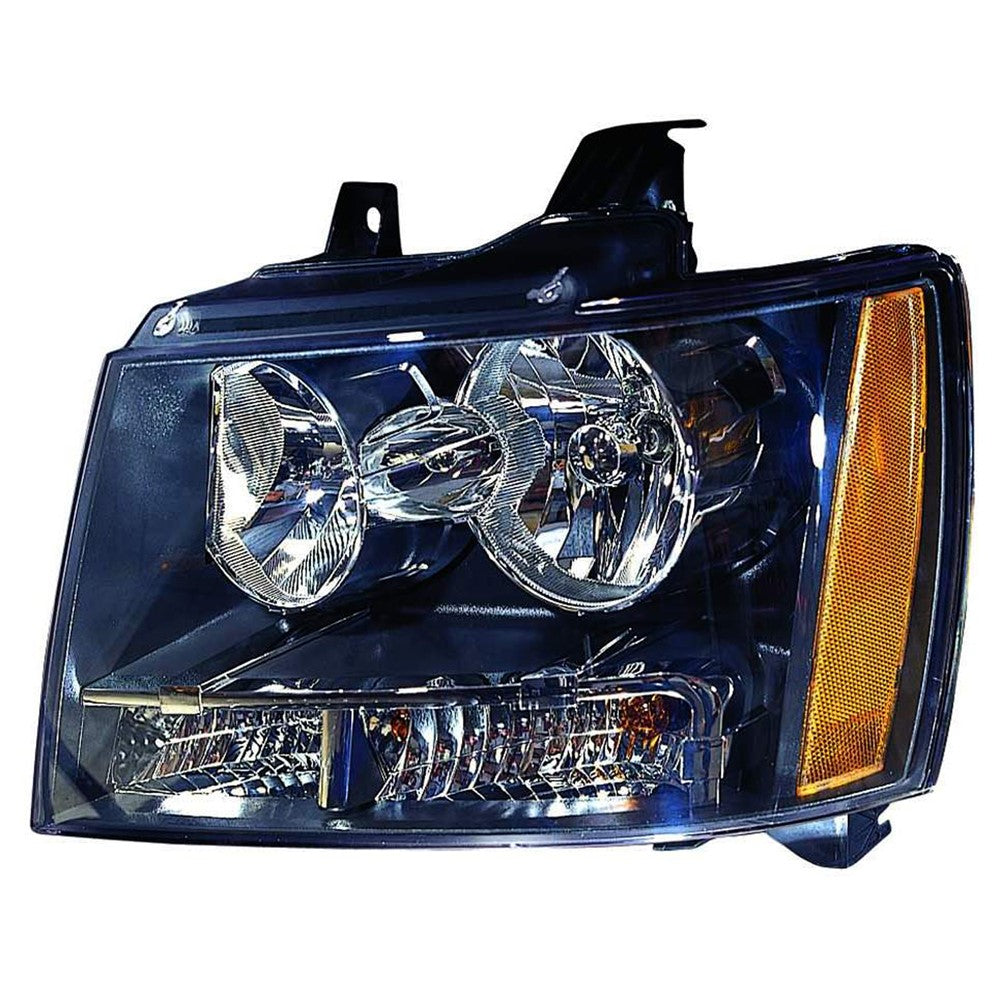 Front Left Driver Side Headlight Assembly 2007-2014 Chevrolet Avalanche, Suburban 1500, Tahoe
