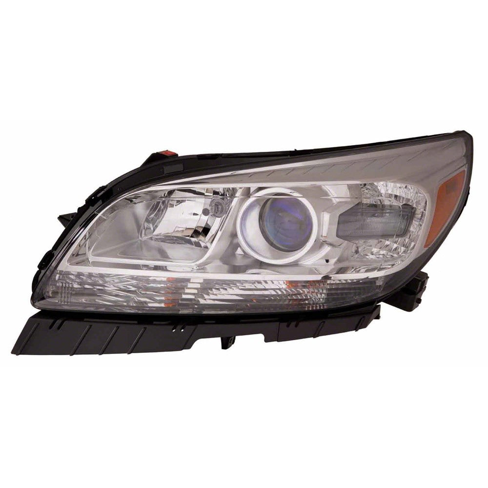 Front Left Driver Side Halogen Headlight Assembly 2013-2016 Chevrolet Malibu, Malibu Limited