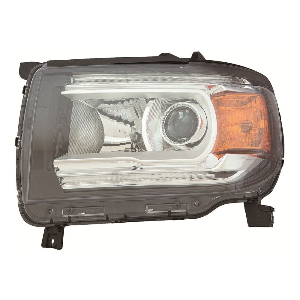 Front Left Driver Side Halogen Headlight Assembly 2015-2022 Gmc Canyon