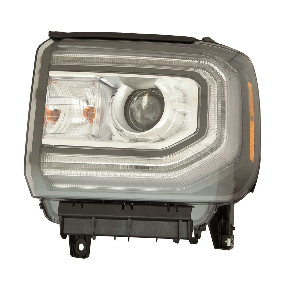 Front Left Driver Side Hid Headlight Assembly 2016-2019 Gmc Sierra 1500, Sierra 1500 Limited