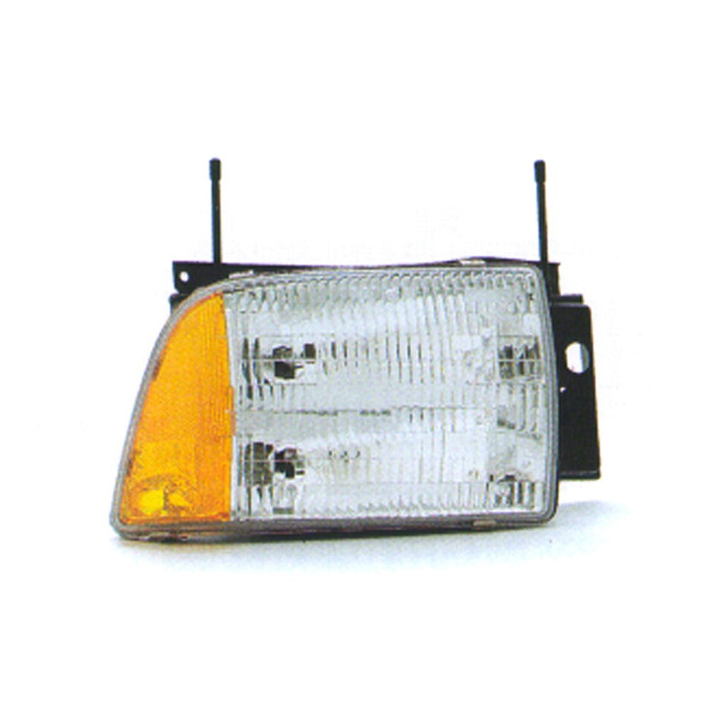 Front Right Passenger Side Composite Headlight Assembly 1995-1997 Chevrolet S10
