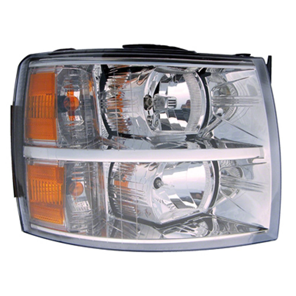Front Right Passenger Side Headlight Assembly 2007-2014 Chevrolet Silverado 1500, Silverado 2500 Hd, Silverado 1500 Classic, Silverado 1500 Hd Classic