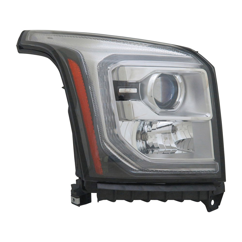 Front Right Passenger Side Halogen Headlight Assembly 2015-2017 Gmc Yukon, Yukon Xl