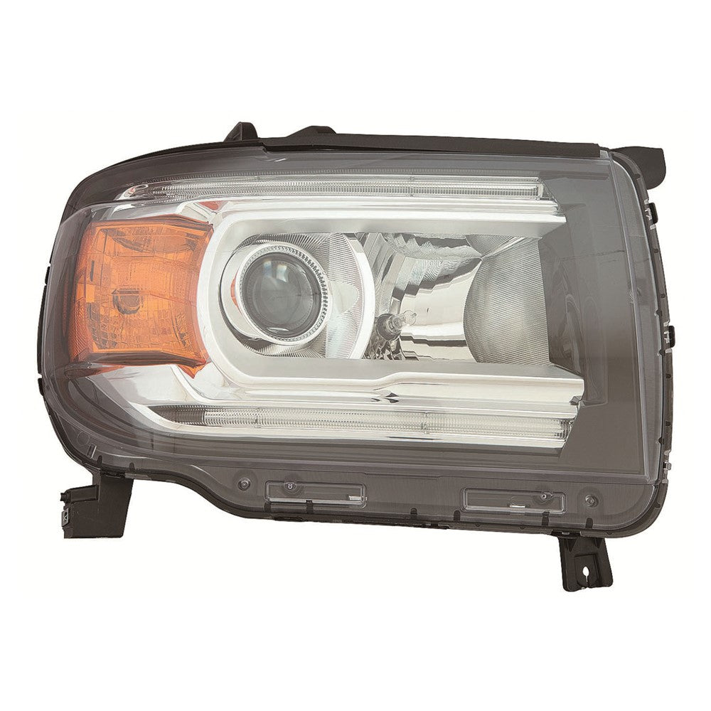 Front Right Passenger Side Halogen Headlight Assembly 2015-2022 Gmc Canyon