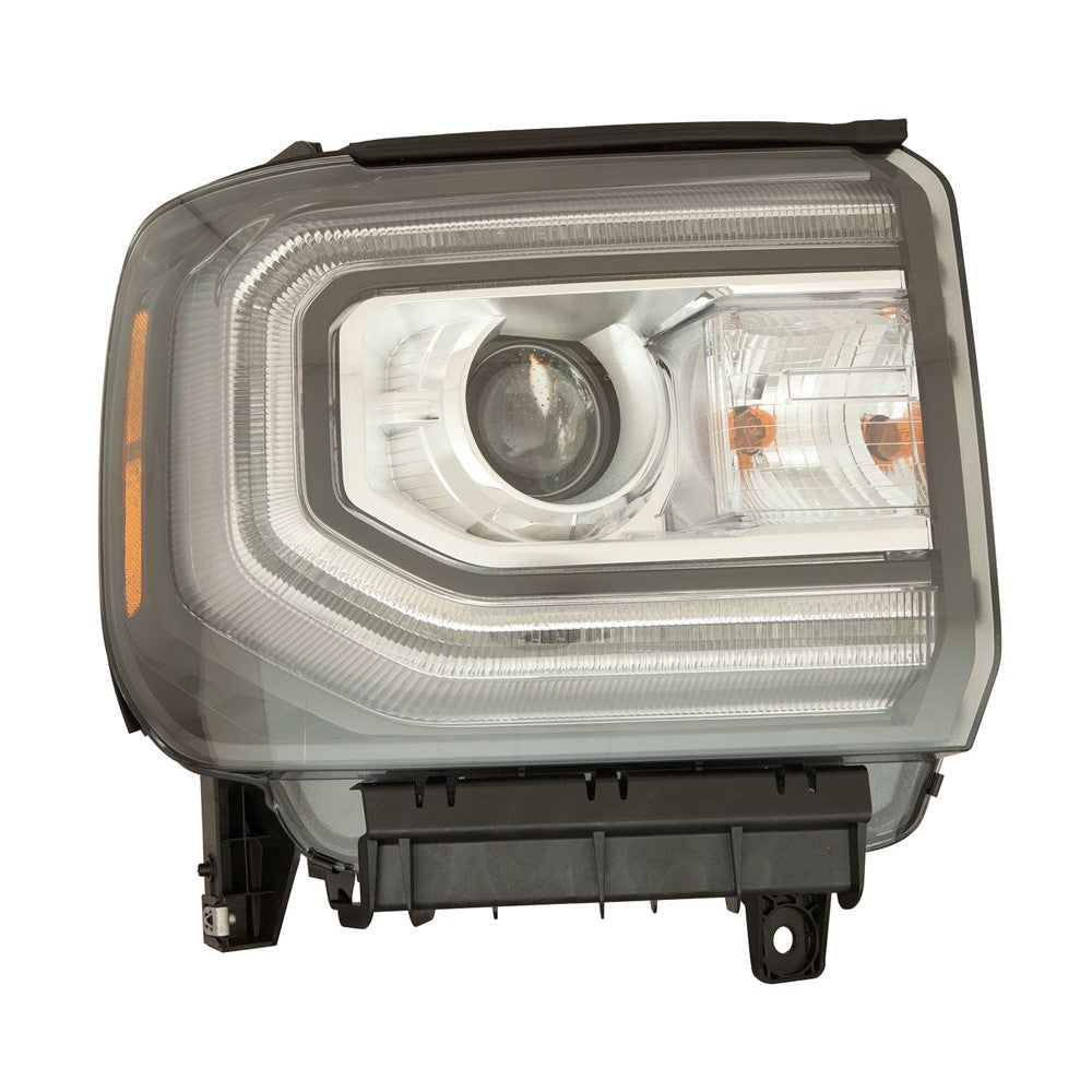 Front Right Passenger Side Hid Headlight Assembly 2016-2019 Gmc Sierra 1500, Sierra 1500 Limited