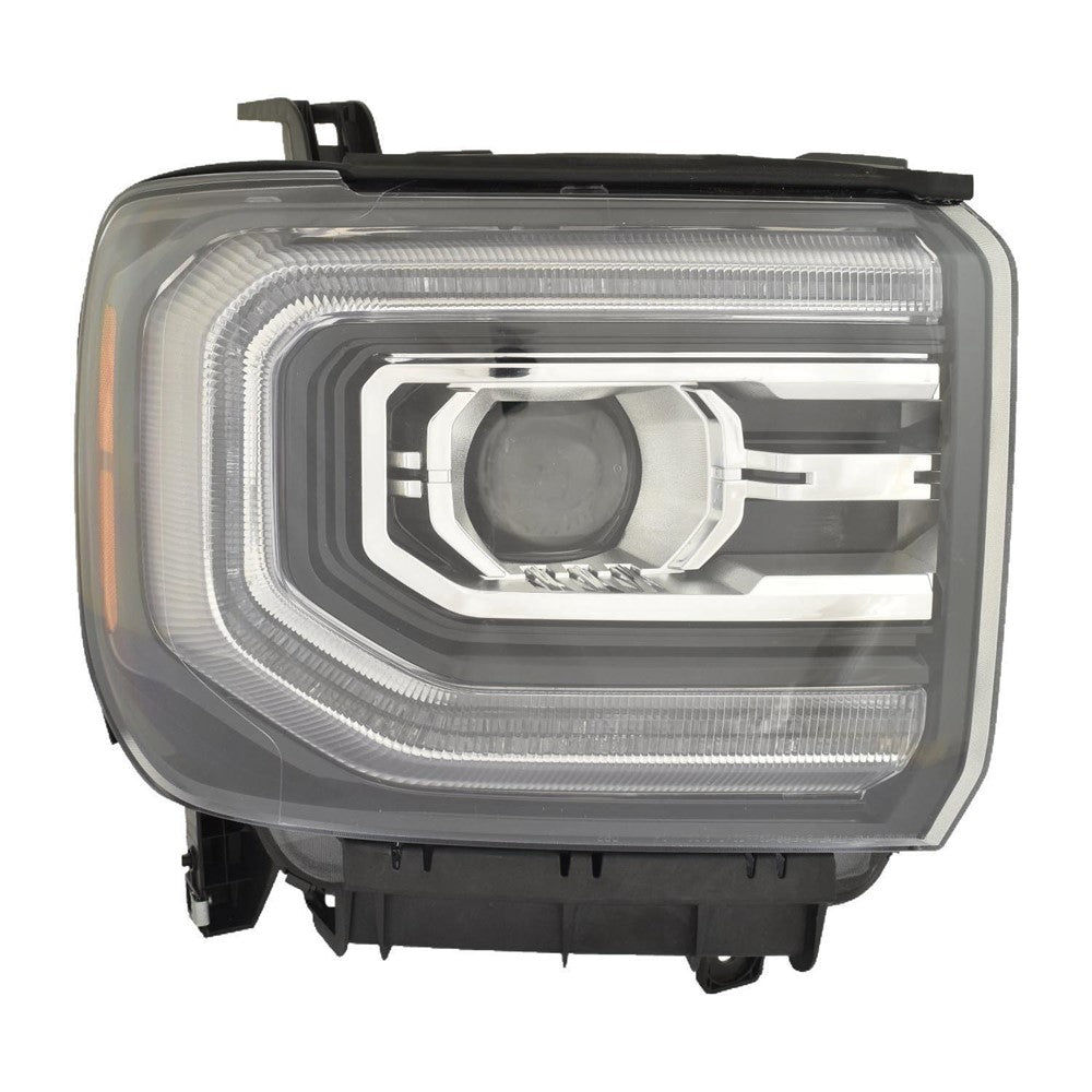 Front Right Passenger Side Led Headlight Assembly 2016-2018 Gmc Sierra 1500
