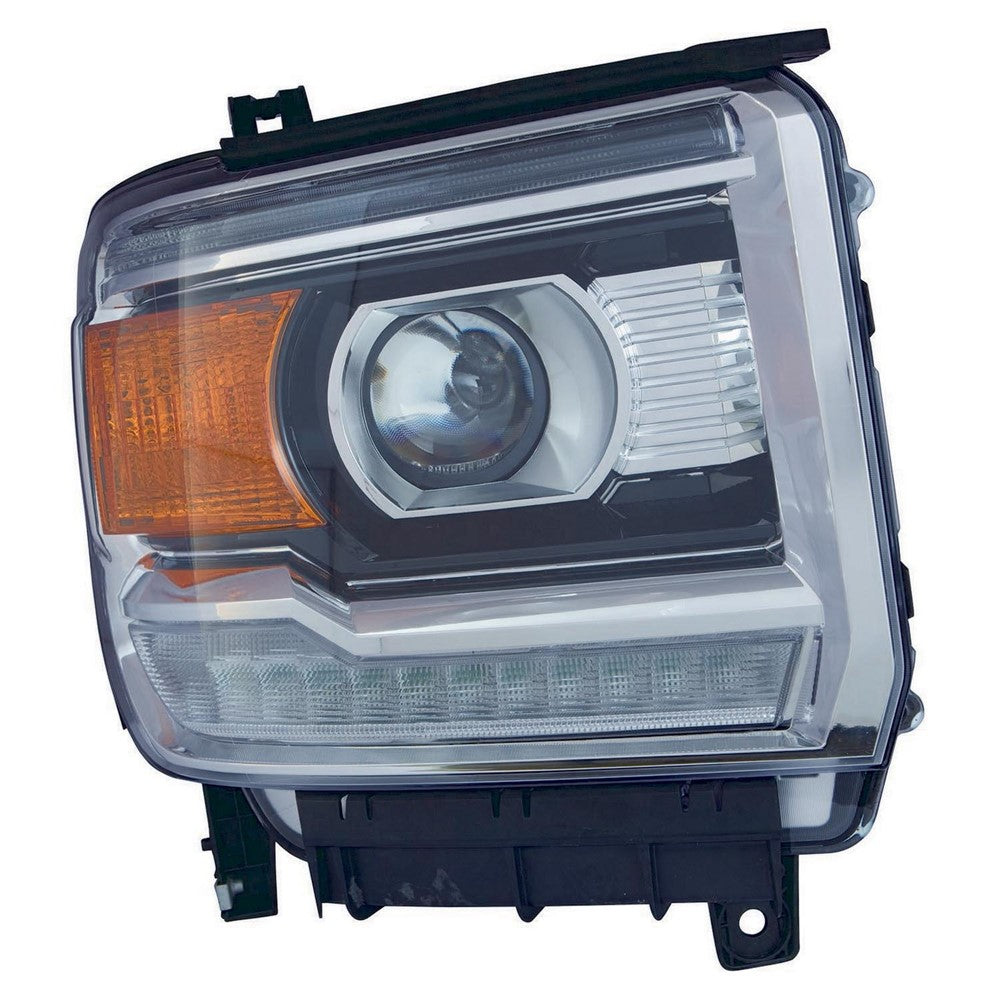 Front Right Passenger Side Hid Headlight Assembly 2016-2019 Gmc Sierra 2500 Hd, Sierra 3500 Hd