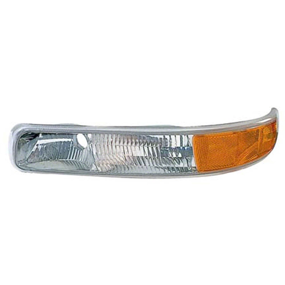 Front Left Front Driver Side Turn Signal Park Side Marker Light Lens And Housing 1999-2006 Chevrolet Silverado 1500, Silverado 2500, Silverado 1500 Hd