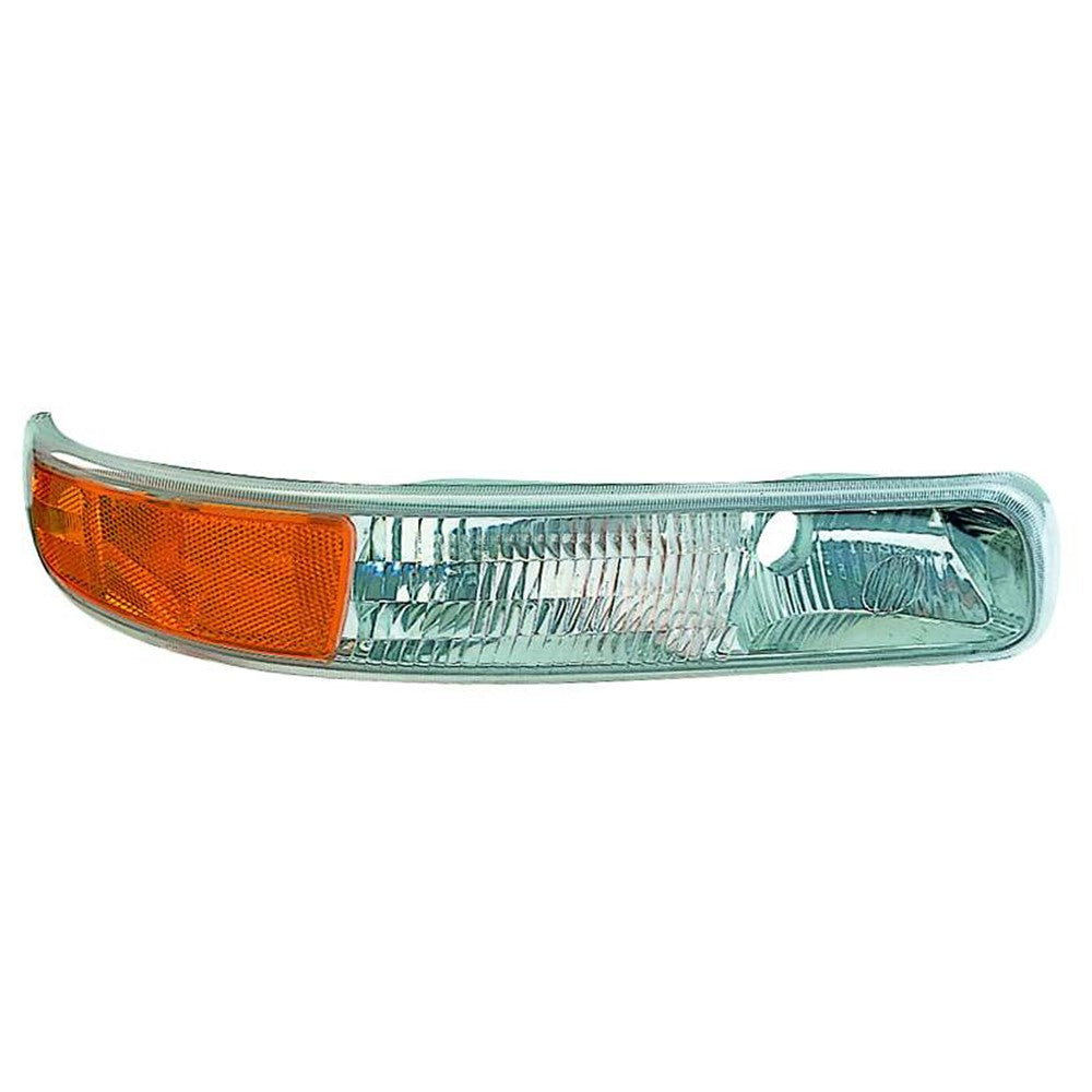 Front Left Front Driver Side Turn Signal Park Side Marker Light Lens And Housing 1999-2006 Chevrolet Silverado 1500, Silverado 2500, Silverado 1500 Hd