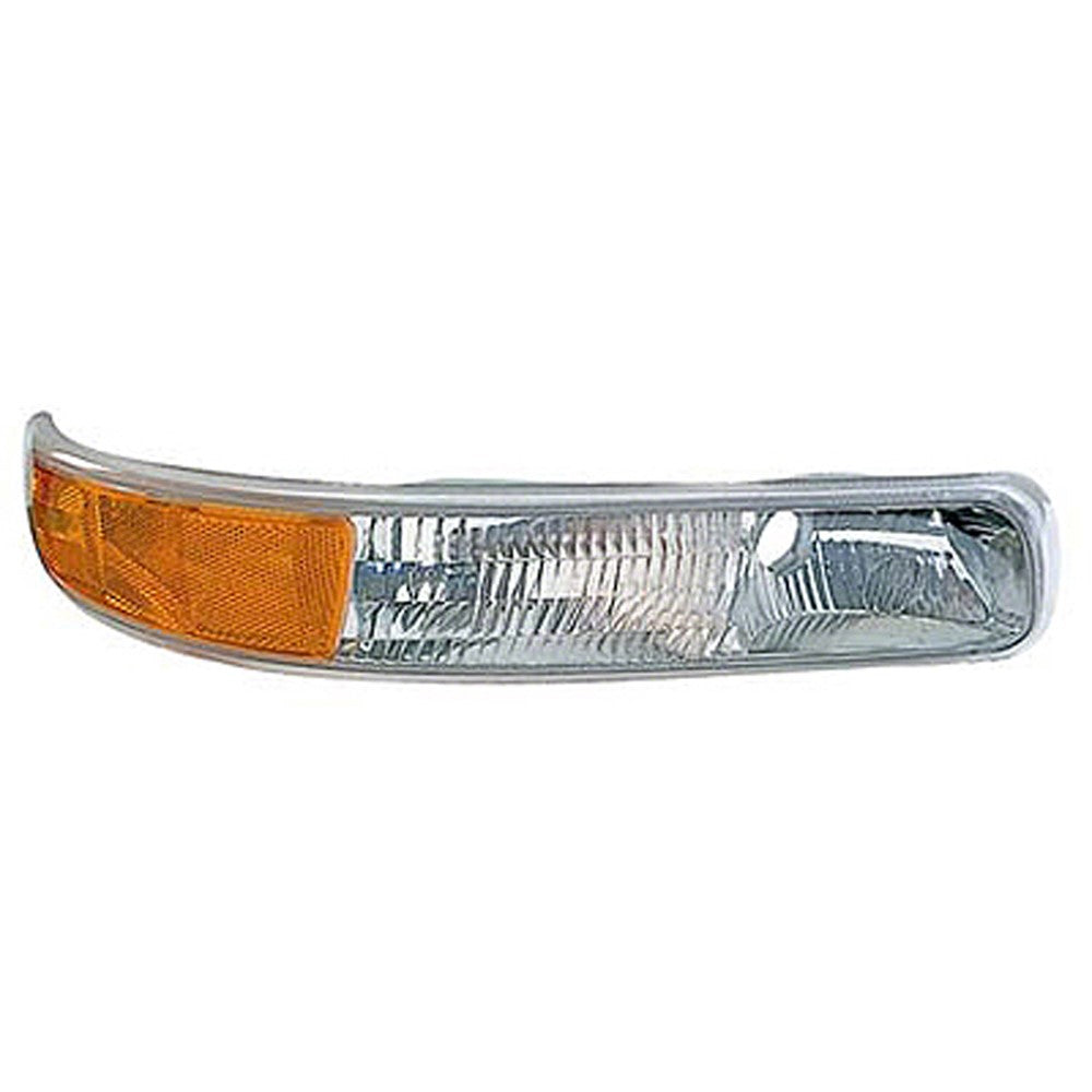 Front Right Front Passenger Side Turn Signal Park Side Marker Light Lens And Housing 1999-2006 Chevrolet Silverado 1500, Silverado 2500