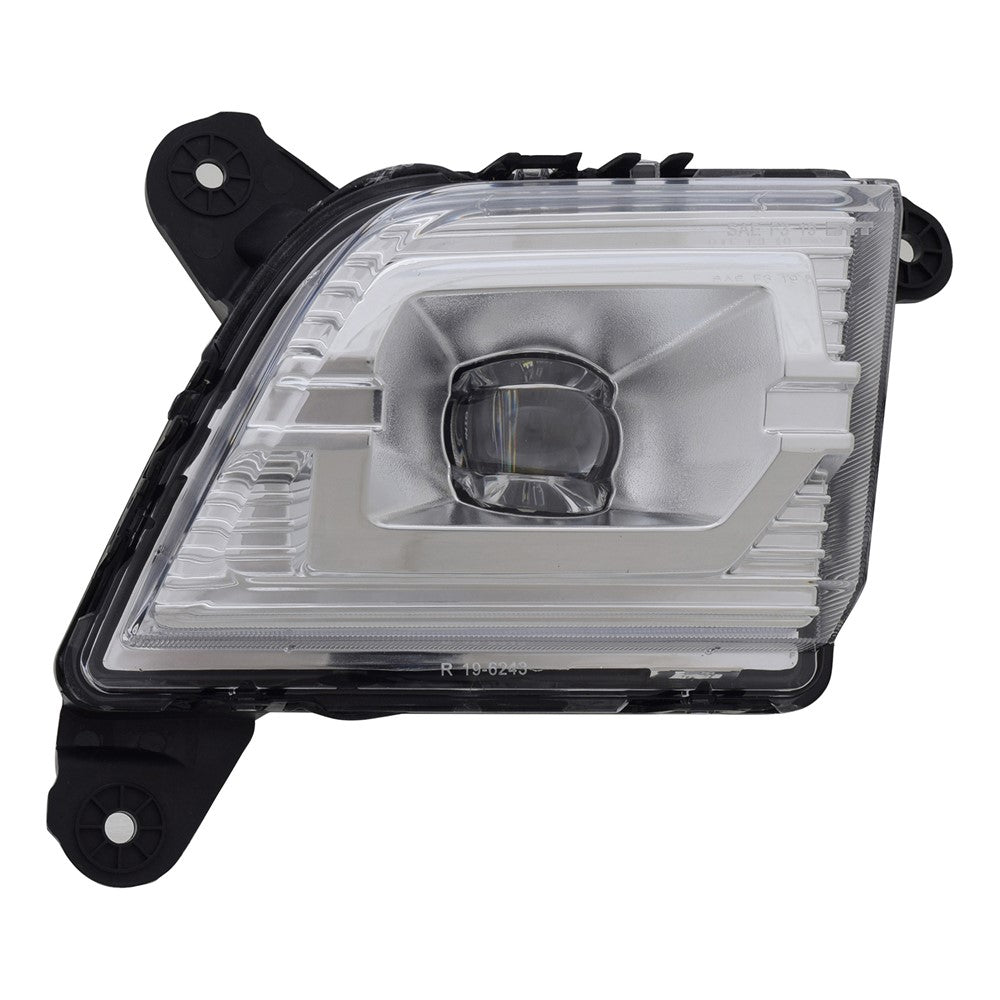 Front Right Passenger Side Fog Light Assembly 2019-2023 Chevrolet Silverado 1500, Silverado 1500 Ld, Silverado 2500 Hd, Silverado 3500 Hd