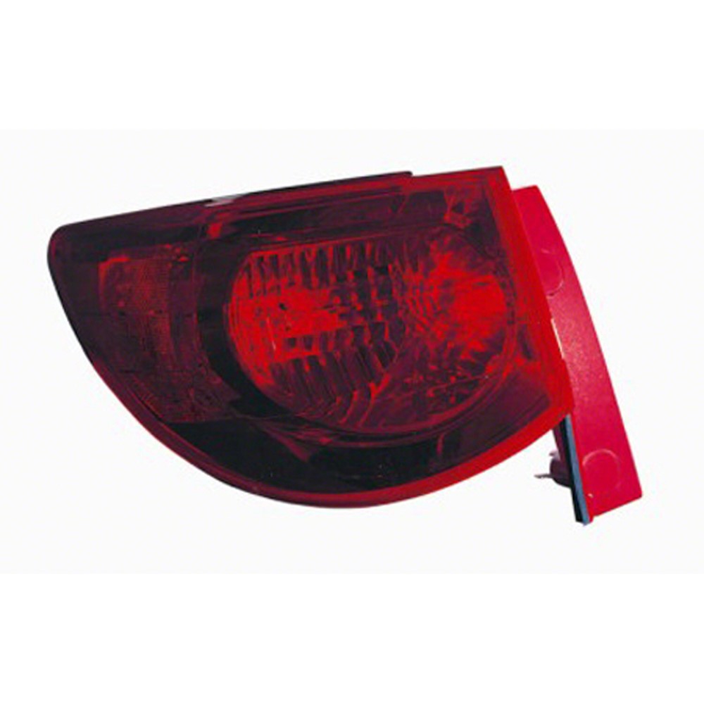 Rear Left Driver Side Outer Tail Light Assembly 2009-2012 Chevrolet Traverse