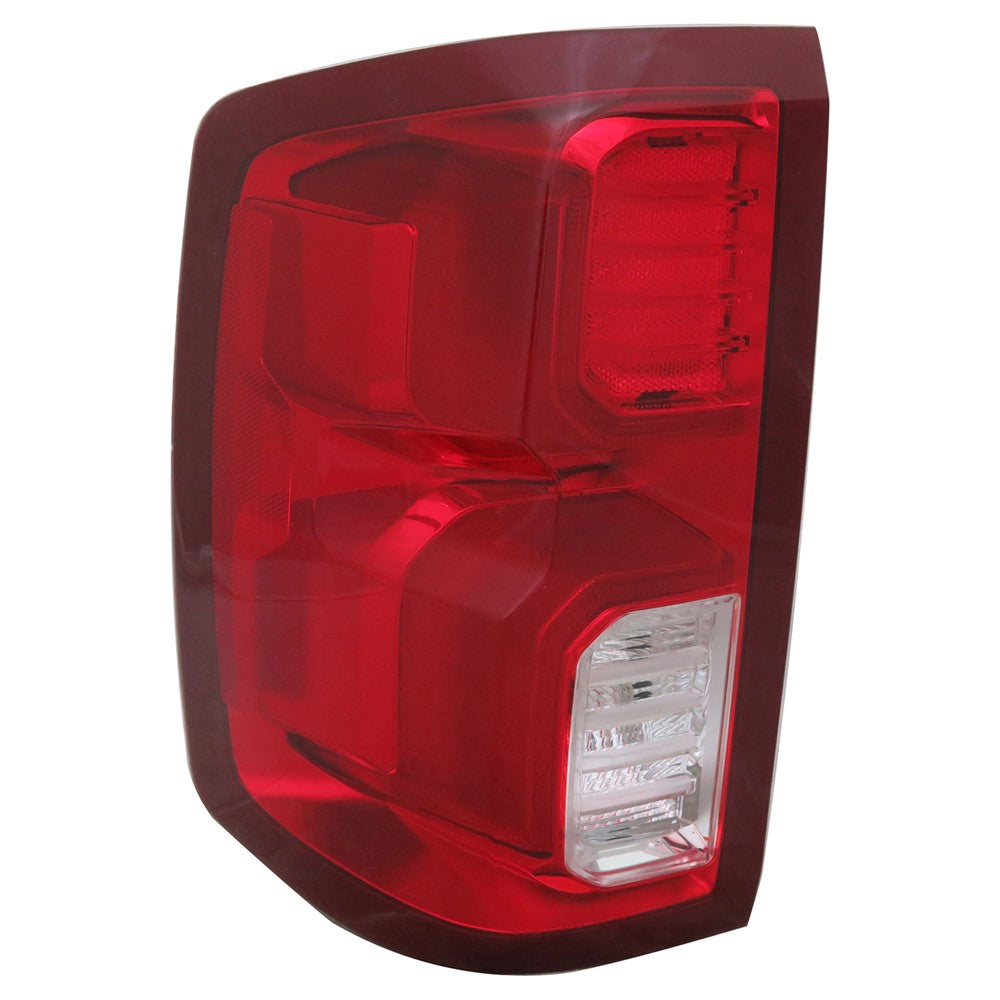 Rear Left Driver Side Tail Light Assembly 2016-2018 Chevrolet Silverado 1500