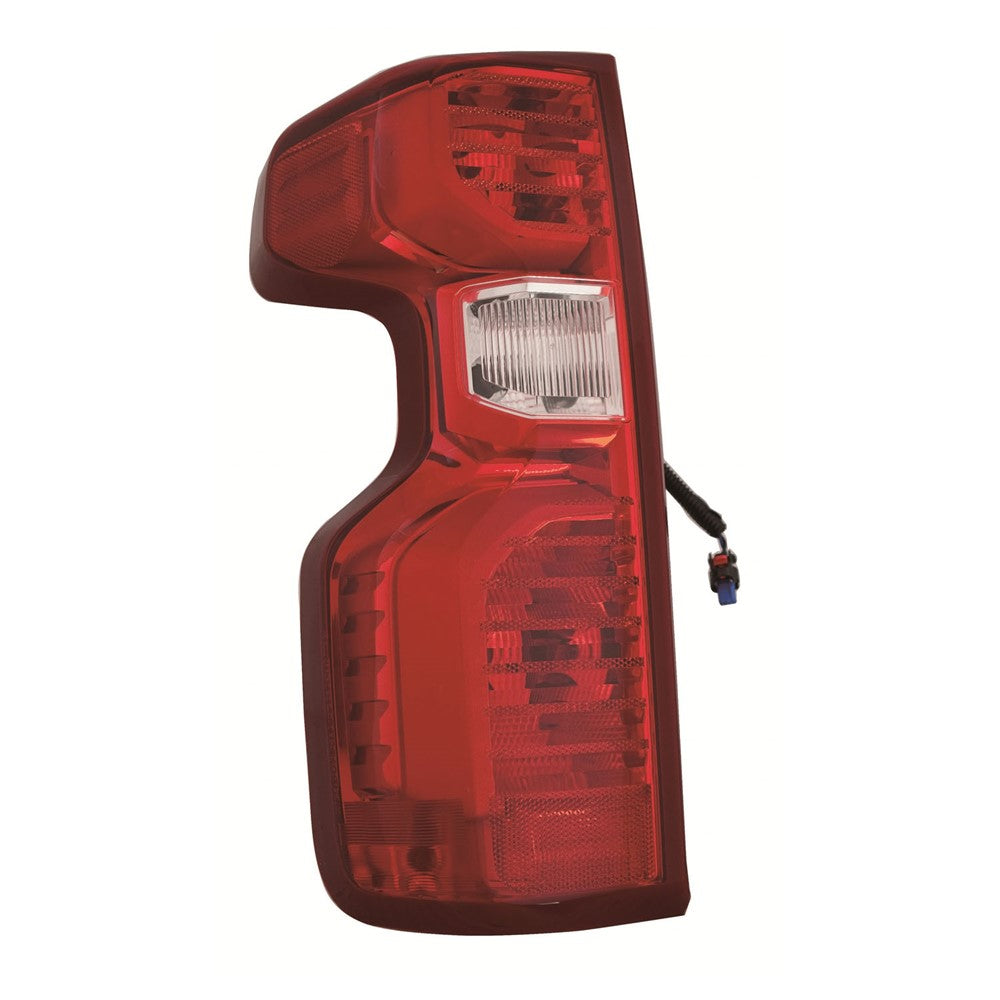 Rear Left Driver Side Halogen Tail Light Assembly 2019-2025 Chevrolet Silverado 1500, Silverado 1500 Ld, Silverado 1500 Ltd, Silverado 1500 Classic