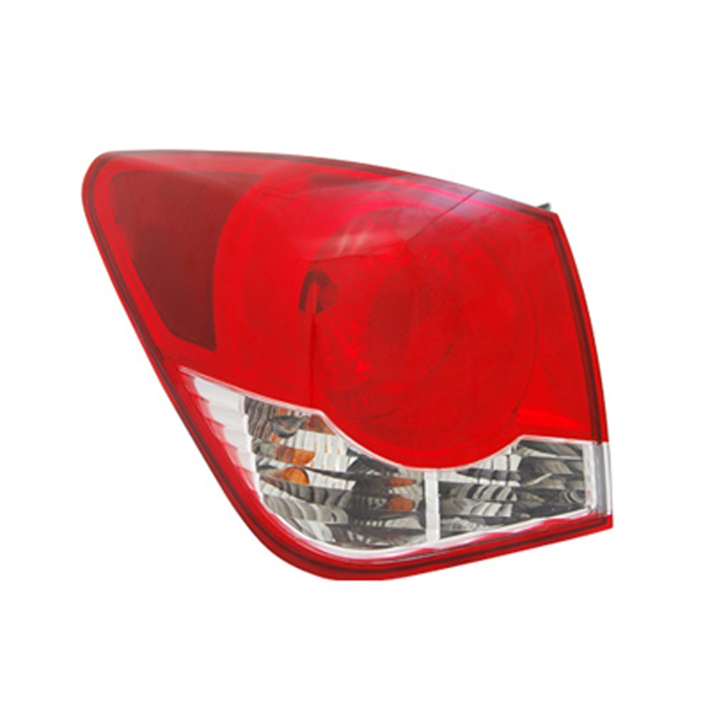 Rear Left Driver Side Outer Tail Light Assembly 2011-2016 Chevrolet Cruze, Cruze Limited