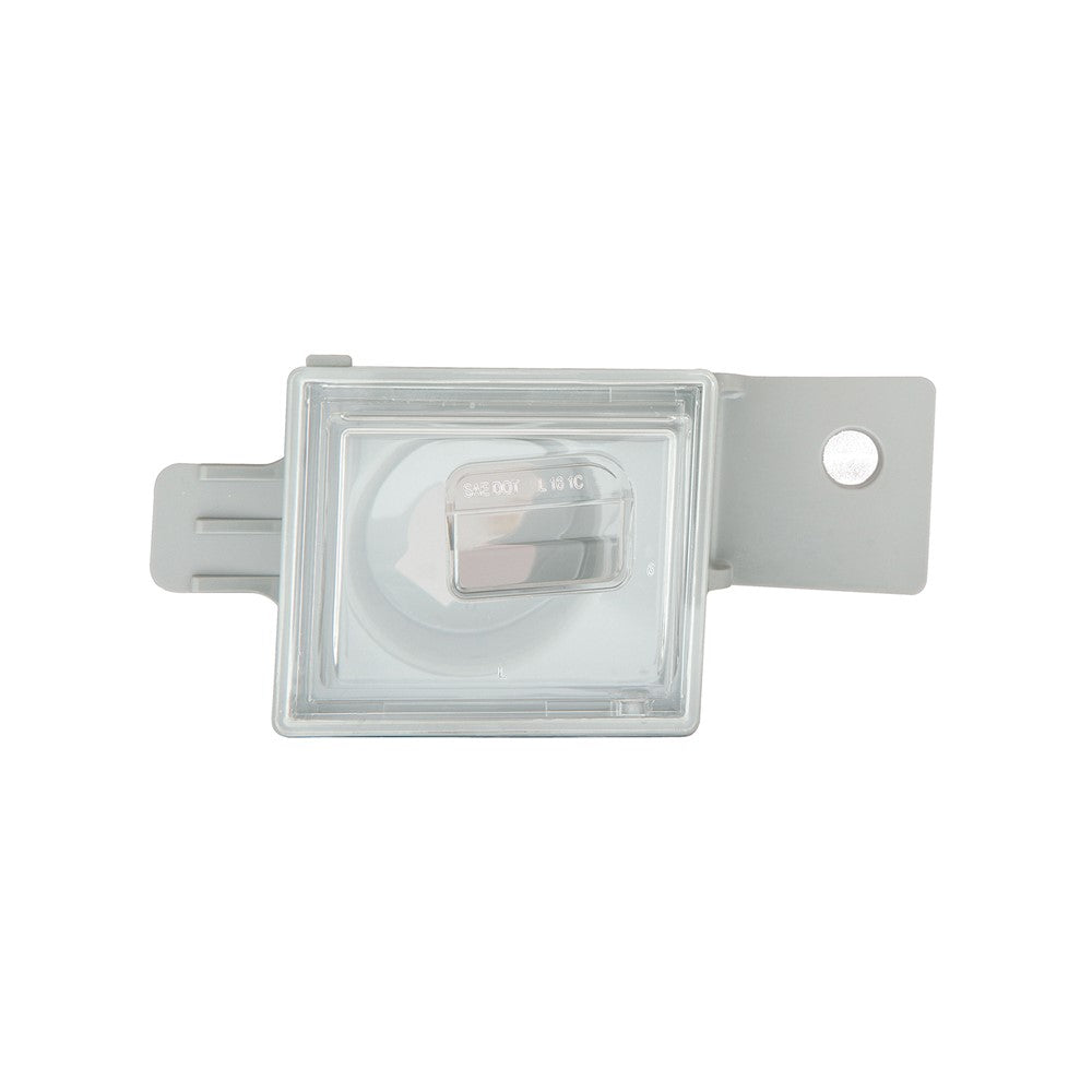 Left Driver Side License Lamp Lens And Housing 2014-2025 Chevrolet Silverado 1500, Silverado 1500 Ld, Silverado 1500 Ltd & Gmc Sierra 1500