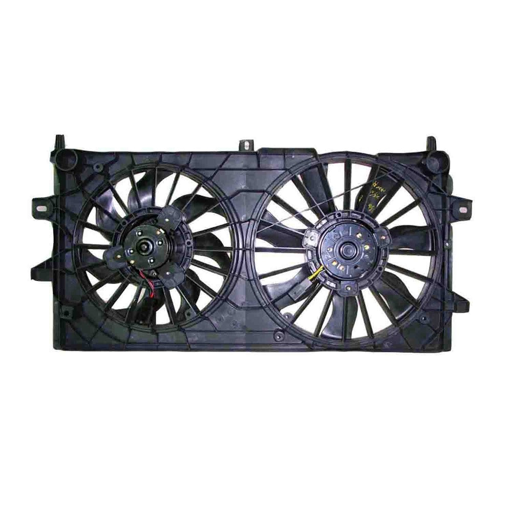 Dual Radiator Fan Assembly 2005-2011 Buick Allure, Lacrosse & Chevrolet Impala, Monte Carlo