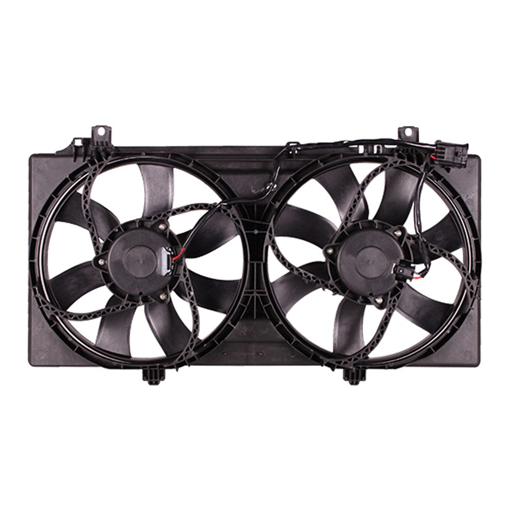 Radiator Fan Assembly For 3.6l V6 And 6.2l V8 Engines 2010-2011 Chevrolet Camaro