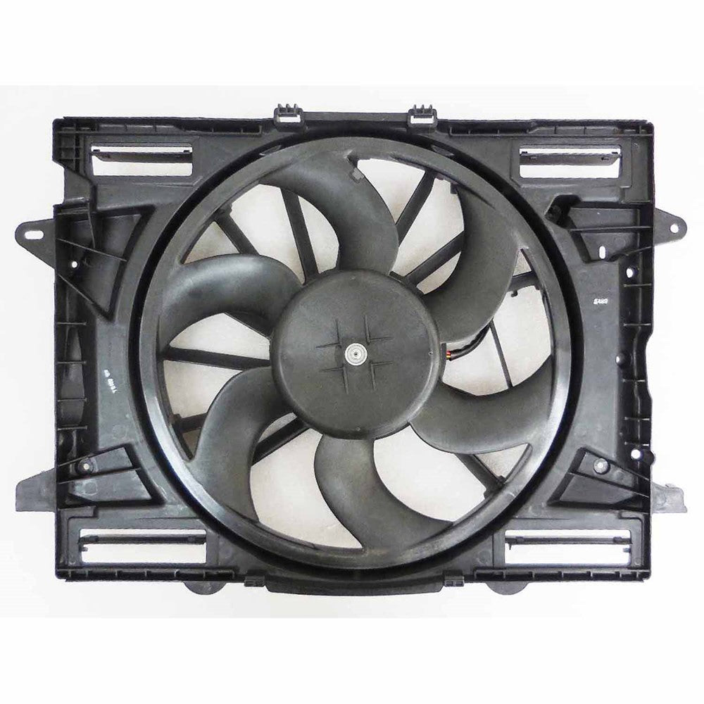 Radiator And Condenser Fan Assembly With One Big Fan 2016-2019 Cadillac Ct6