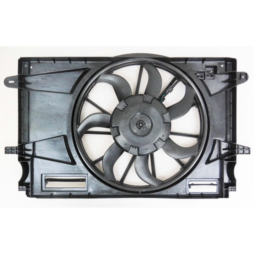 Radiator And Condenser Fan Assembly With One Big Fan 2016 Chevrolet Cruze