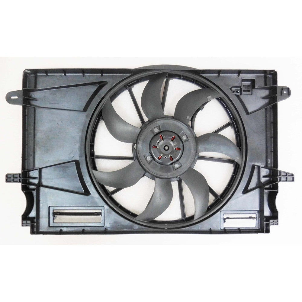 Radiator And Condenser Fan Assembly With One Big Fan 2017-2019 Chevrolet Cruze