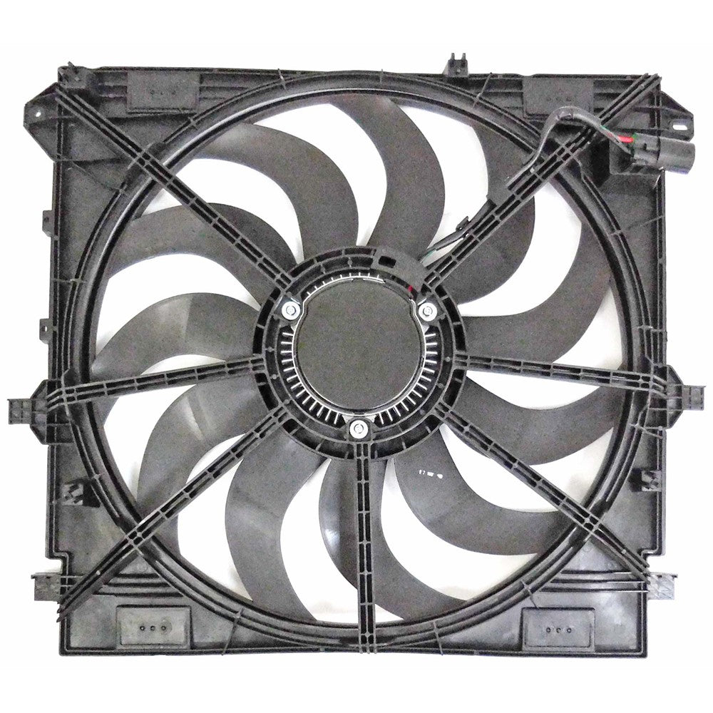 Radiator And Condenser Fan Assembly With One Big Fan 2015-2020 Chevrolet Colorado & Gmc Canyon