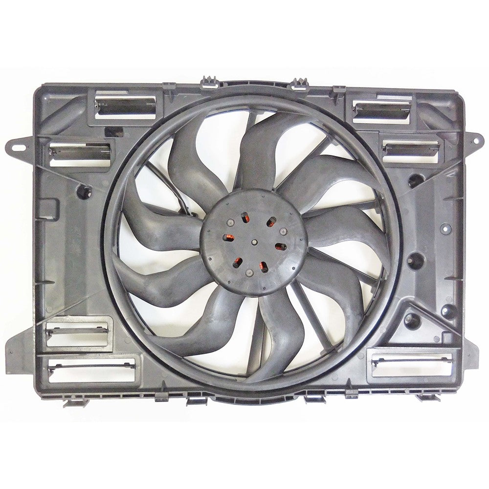 Radiator And Condenser Fan Assembly With One Big Fan 2019 Cadillac Ct6