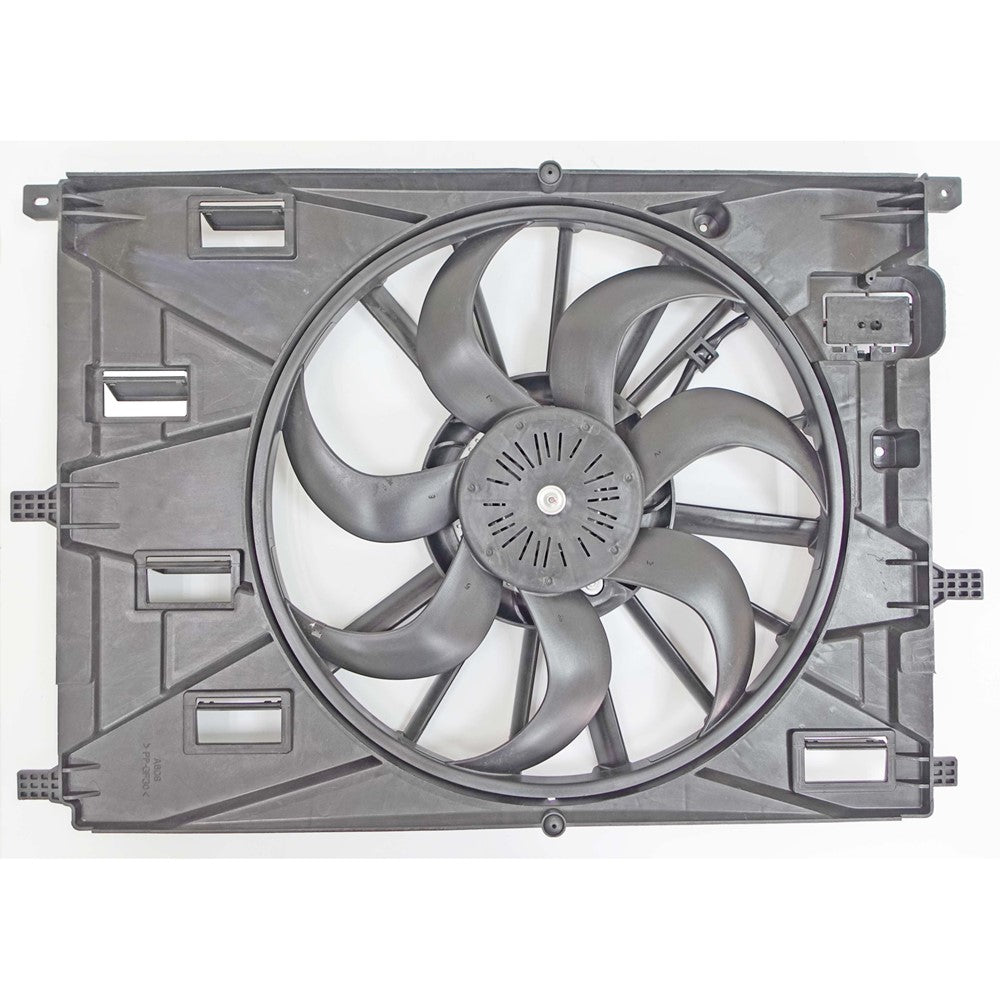 Radiator And Condenser Fan Assembly With One Big Fan 2020-2022 Buick Encore Gx & Chevrolet Trailblazer