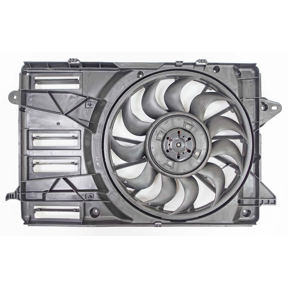 Radiator And Condenser Fan Assembly With One Big Fan 2021-2023 Chevrolet Malibu