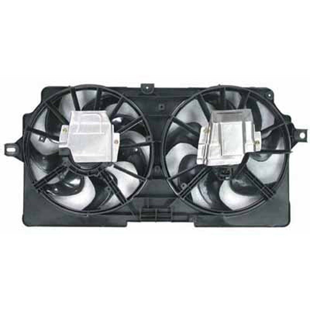 Rear Dual Fan Assembly Without Rear Air Conditioning Standard Duty 3.4l V6 1999-2000 Chevrolet Venture & Oldsmobile Silhouette & Pontiac Montana