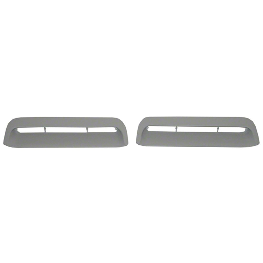 Driver And Passenger Side Pair Of Hood Louver Plates For Gt Models