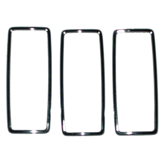 3-Piece Driver Or Passenger Side Tail Light Inner Bezel Set For All