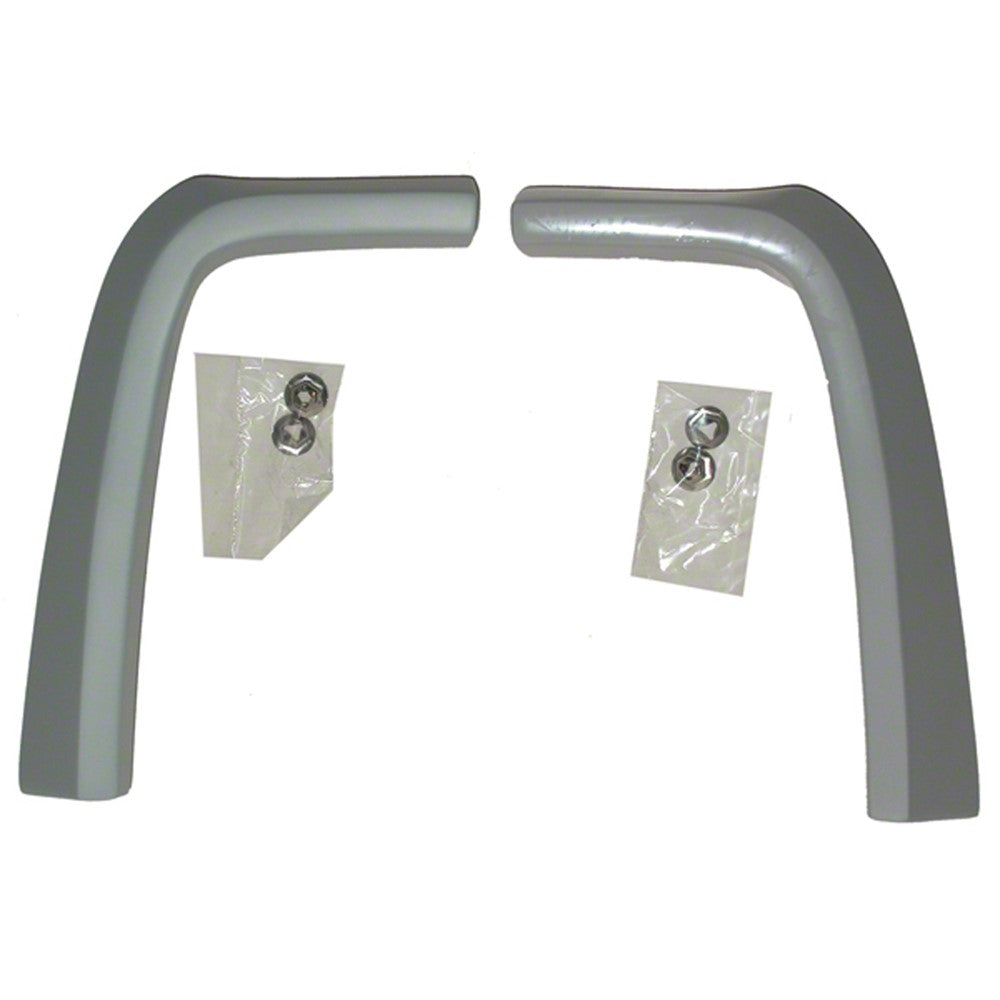 Driver And Passenger Side Pair Of Painted Fender Eyebrow Mouldings