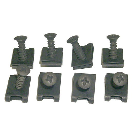 16-Piece Head Light Bezel Hardware Kit for 1970-1972 Chevrolet Nova