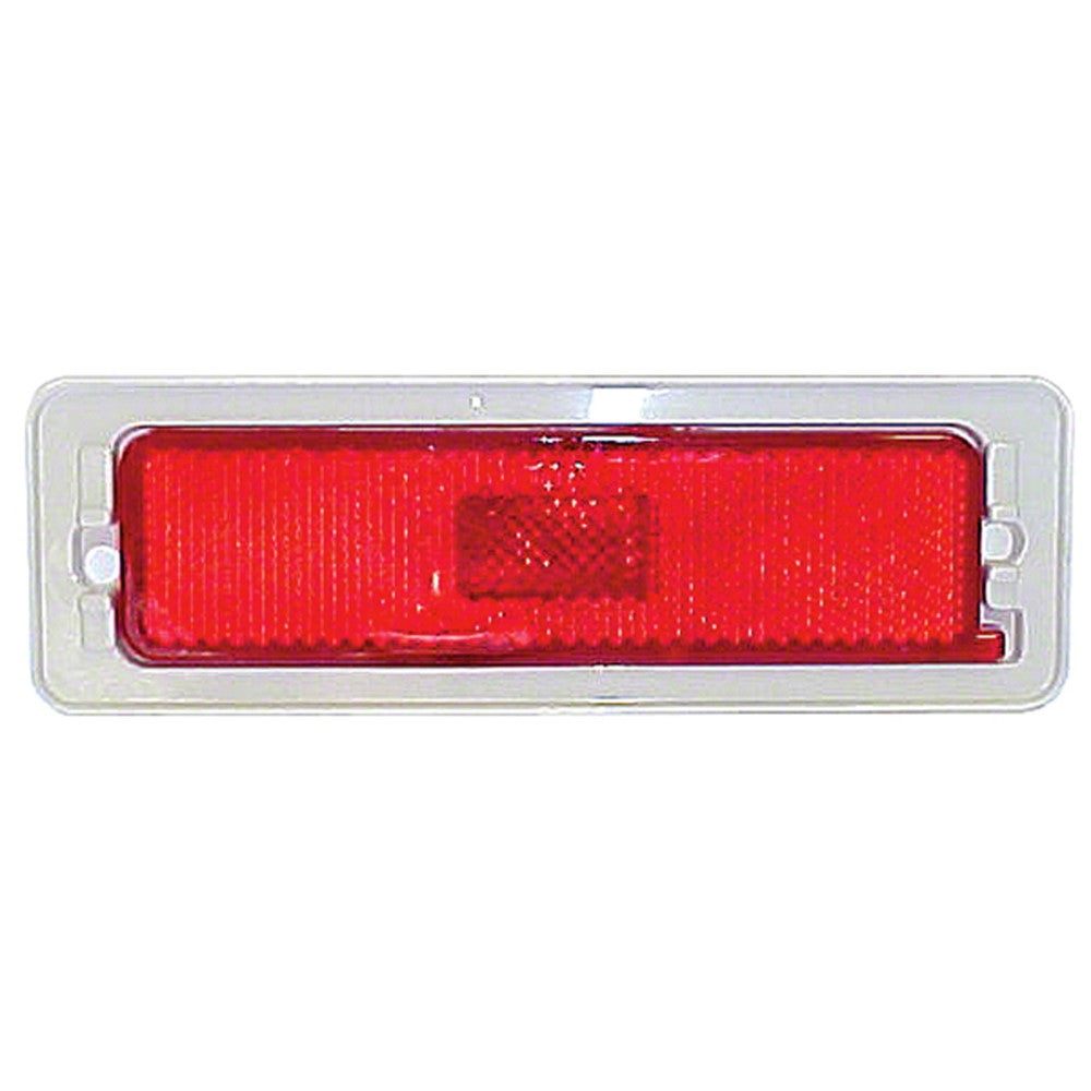 Driver And Passenger Side Pair Of Red Rear Marker Light Assemblies