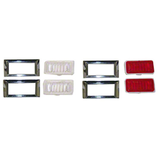 20-Piece Marker Light Set With Nuts For Models With 4 Or 6 Cylinder