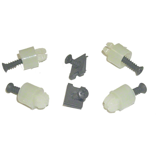 12-Piece Head Light Bezel Hardware Kit For All Models Except Rs