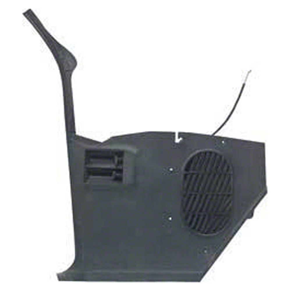 Driver Side Black Type-2 Kick Panel With Integral Grille For Models