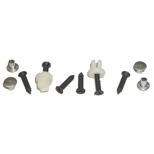 12-Piece Head Light Bezel Hardware Kit for Chevrolet Chevelle