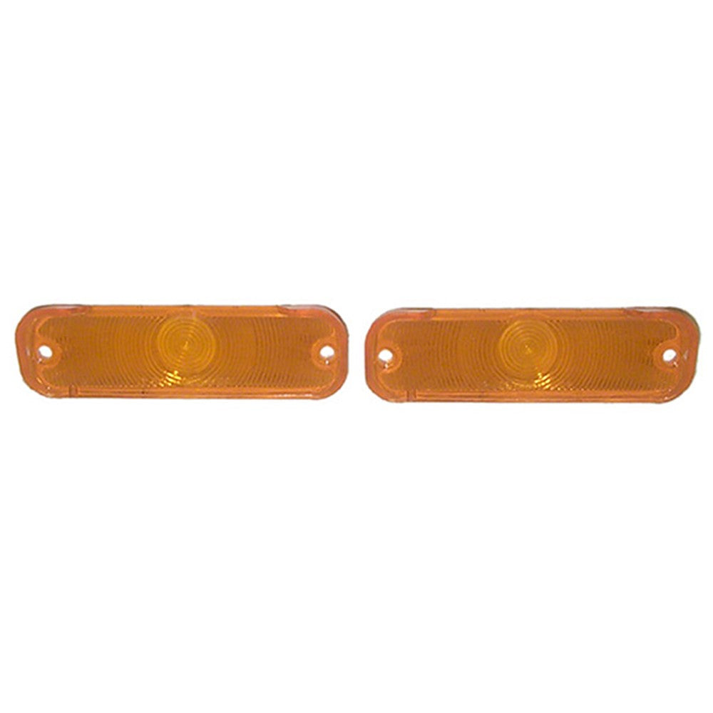 Driver And Passenger Side Pair Of Park Light Lenses for Chevelle