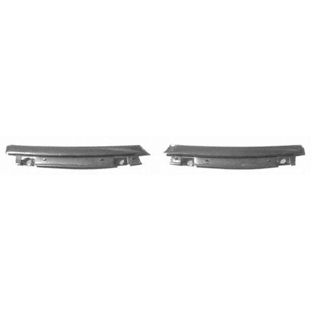 Driver And Passenger Side Pair Of Rear Top Fender Mouldings
