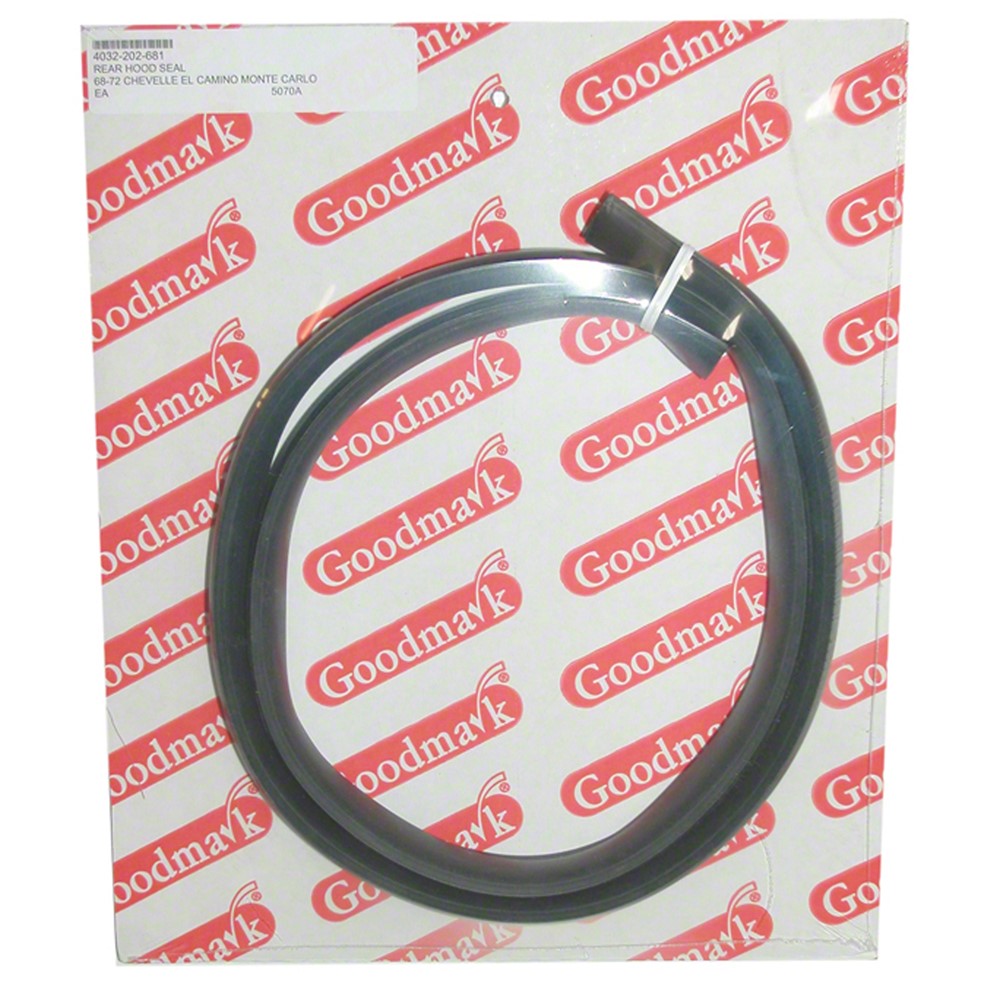 Rear Hood Seal for Chevrolet Chevelle, Chevrolet El_camino