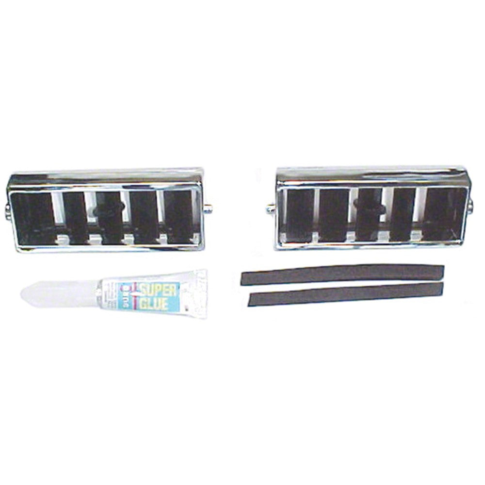 5-Piece Center Deflector Rebuild Kit For Models With Air Conditioning