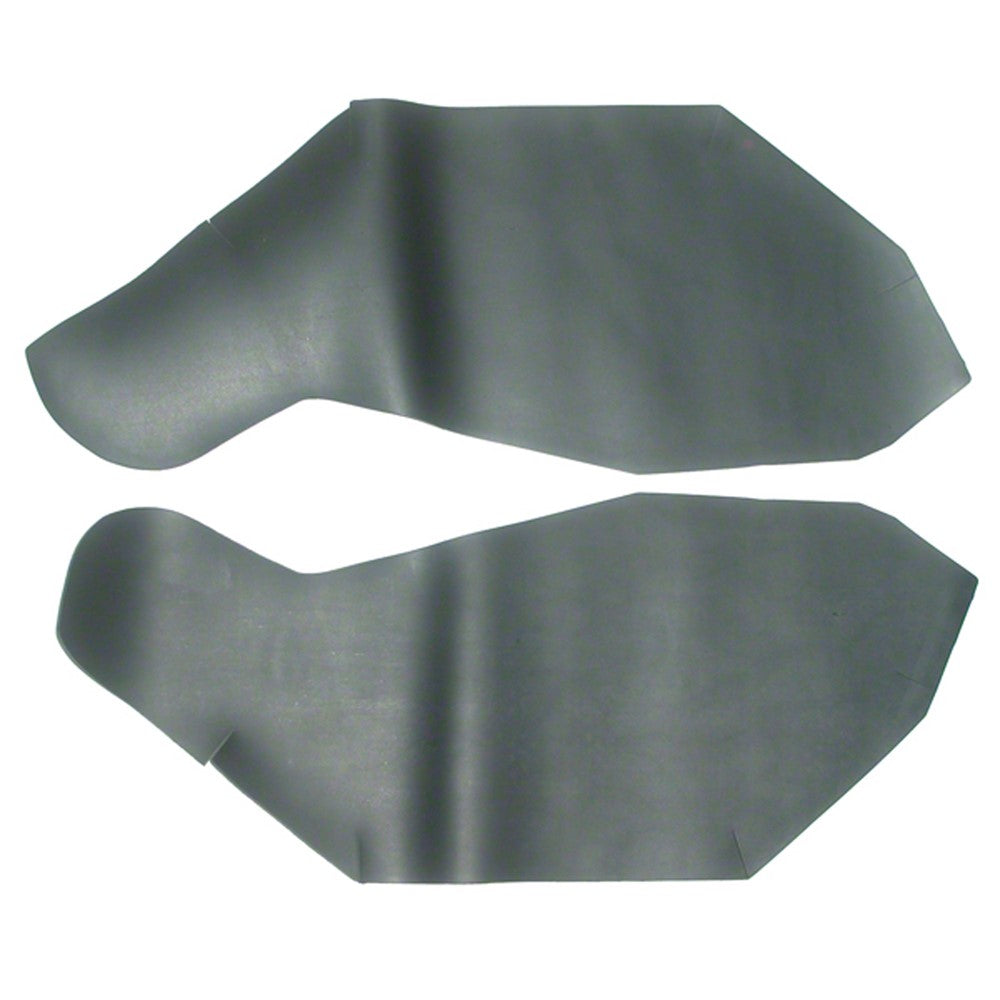 Pair Of Front Upper Control Arm Splash Shields With Staples